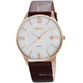 W23054 the latest model leather strap big case men watches